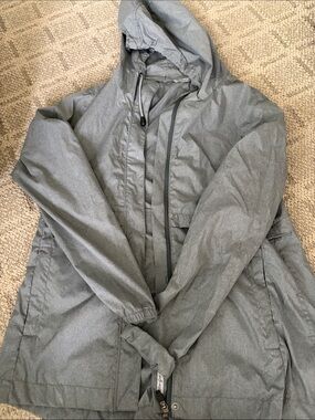 Women’s Gray Hooded Lightweight Jacket